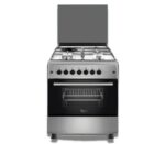 Cooker 60x60CM 3 Gas Burners + 1 Hotplate - Silver RECK-631SS