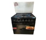 Roch Cooker 60x60CM 3 Gas Burners + 1 Hotplate - Black RECK-631BL