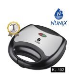 Nunix Sandwich, 2 In 1 Sandwich Maker And Toaster KJ102 - Image 2