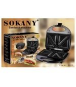 Sokany Sandwich Maker 2 Slice Bread Sandwich Maker,,SK115