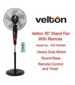 Velton Fan 16" Standing Fan Digital Fan With Remote VSF/16290R
