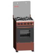 Eurochef Cooker Free Standing 4 Gas Burner Cooker With Gas Oven
