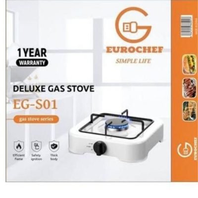 Eurochef Cooker Durable Table Top Single Burner Gas Cooker EG-S01