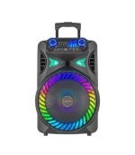 Euroken Speaker KOLAV-F1215 12 Inches PA system speaker party bluetooth professional large bluetooth speaker Black