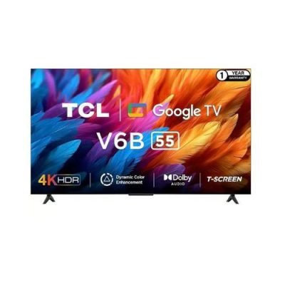 TCL TV 55Inch Direct LED 4K HDR Smart TV V6B 55