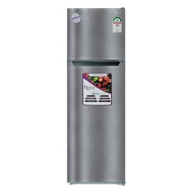Roch Fridge 260L NO Frost Double Door Silver RFR-325DT-I