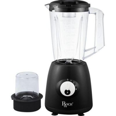 Roch Blender 2-in-1 With Grinder 1.75L, Black