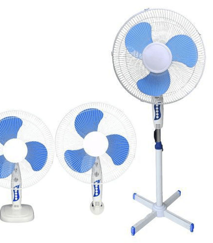 1-23.png Velton Fan 3 In 1 Office Free Standing Fan With Steel Blade 16 Inches, Stand And Wall VWF-B022 - Image 1