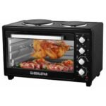 Globalstar Oven Electric 38L With Rotisserie and 2 Hotplates