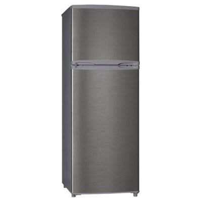 Roch Fridge 182L Direct Cool Double Door  Silver RFR-230DT-B
