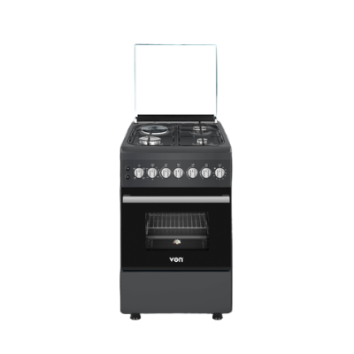 Von Cooker 3 Gas + 1 Electric VCF563141NFG Graphite Grey