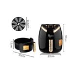 Roch Air Fryer 5.8L 1500W RAF-5232-D - Image 2