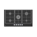 Haier Hob Built-In 5 Gas Cooker Stainless Steel 90cm HOB-790B