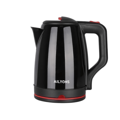 Ailyons Kettle Stainless Steel 2.2L Electric -Black FK-0310