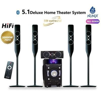 Nunix  Speaker, Home Theatre System Deluxe NU-9090B  5.1