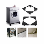 Detachable universal roller refrigerator base bracket, refrigerator handcart bracket, adjustable and extendable storage rack, suitable for home kitchens - Image 2