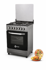 Nunix Cooker Free Standing 3 Gas Burners 1 Electric Plate  Eletric Oven 60*60