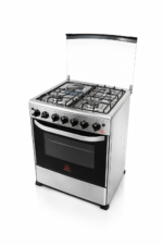 Cooker 60x60 EG65-3+1-E 3 Gas + 1 Electric Hotplate, Electric Oven, Stainless Steel, - Image 3