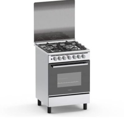 Haier Cooker, 4 Gas 60X60 Cooker with Electric Oven - HCR2040EES