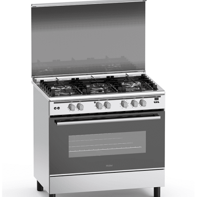 Haier Cooker 5 Gas 60X90 Cooker with Electric Long Oven - HCR6050EES