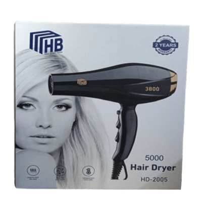 Rebune Hair Dryer, Professional  Machine High Quality 2200W HD-2005