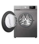 Hisense Washing Machine, WDQY1014EVJMT 10/6 Kg Washer And Dryer Washing Machine, 1400RPM, Silver - Image 2