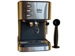 Elite Espresso Maker, Milk Frother Steam Wand for Latte, Compact Stainless Steel Machine with 1.6 Liters Water Tank