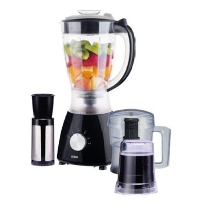 Mika Blender, 3 In 1 With Grinder, Chopper 1.5L MBLR304/BL