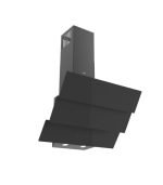 Mika Chimney Hood, Angled, 60cm, Black MHA652T3GB