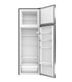 Mika Fridge, 261L, Direct Cool, Double Door, Shiny SS MRDCD261XSF