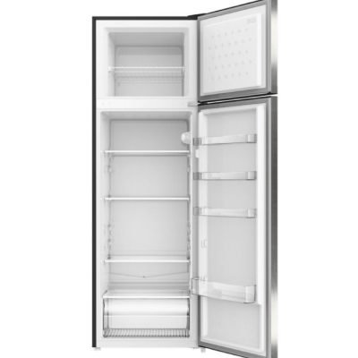 Mika Fridge, 261L, Direct Cool, Double Door, Shiny SS MRDCD261XSF
