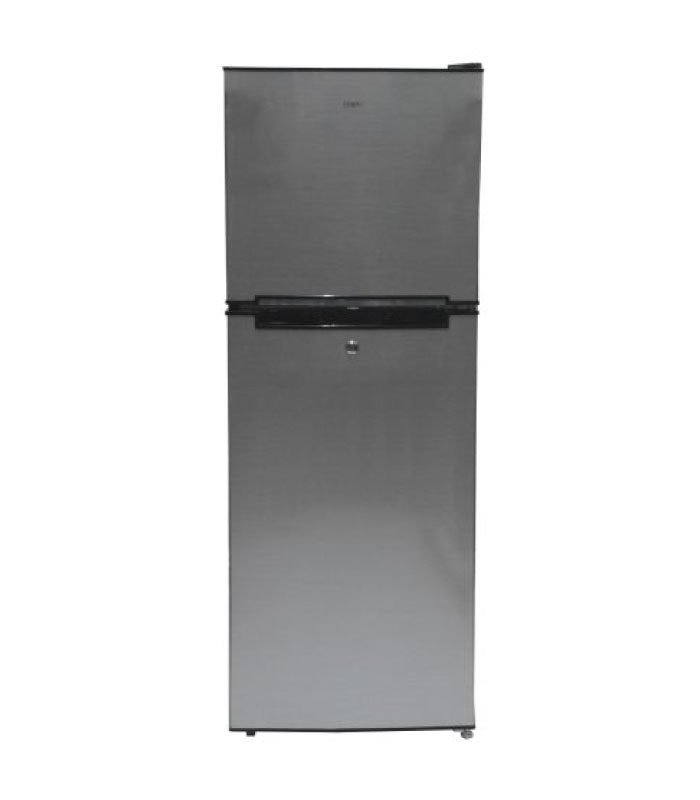 MRDCD75LSD-1.jpg Mika Fridge, 138L Direct Cool, Double Door, Line Silver Dark MRDCD75LSD - Image 1