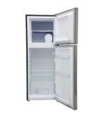 Mika Fridge, 138L, Direct Cool, Double Door, Black Brush MRDCD75XSF