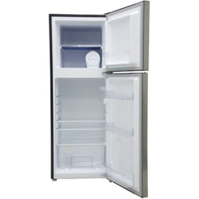 Mika Fridge, 138L, Direct Cool, Double Door, Black Brush MRDCD75XSF