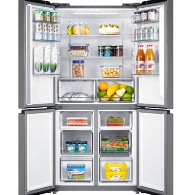 Mika Fridge, 474L, No Frost, 4 Door, With Inverter compressor, Digital display, Stainless Steel MRNF4D474DXV