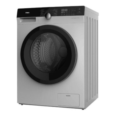 Mika Washing Machine, Washer & Dryer Combo 10KG, Fully Autmatic, Front Load, Silver MWAFC33108DS