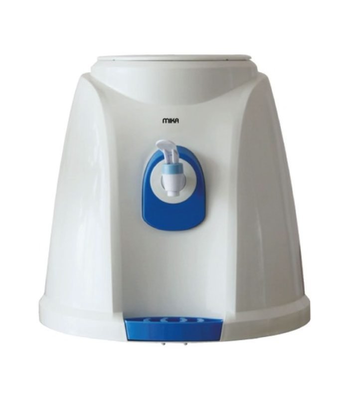 MWD1101.jpg Mika Dispenser, Table Top, Normal Only, White & Blue MWD1101 - Image 1