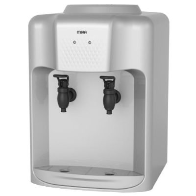 Mika Dispenser, Table Top, Hot & Normal,Silver & Black MWD1204