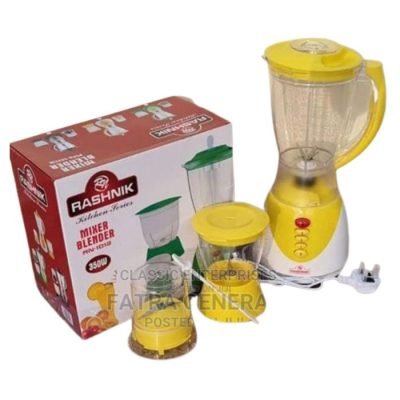 Rashnik Blender 3 In 1 Blender With Grinding Machine(1.5L) RN 1012