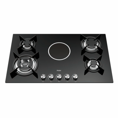 Haier Hob Built-In 4+1 Cooker Glass Top HOB-F86MB