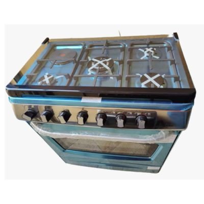 Amaze Cooker 4 Gas Burners Standing Cooker - 1 Electric Rapid Hot plate