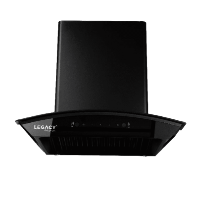 Legacy Smoke Extractor,60cm Hood Inbuilt, With Smoke Outlet Accessories for Drilling Inside,Black