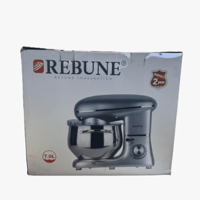 Rebune Mixer, Electric Stand Mixer 7 Litres RE-2-176 Silver