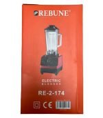 Rebune Blender, Commercial Blender Full Copper Motor With Mixing Rod RE-2-174 - Image 2