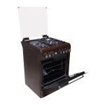 BJS Cooker, Elegance 60x60 3+1 Electric/Gas Cooker - W/ Turbo Fan - Oven 60L Capacity - Image 5
