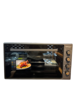 Legacy Oven 75L Black and Stainless Steel with silver handle