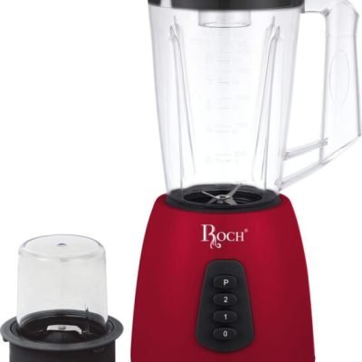 Roch Blender 2-in-1 With Grinder, Red