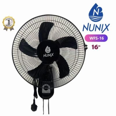 Nunix Fan, Wall Mounted Fan 16Inch Blades