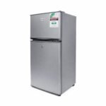Volsmart Fridge 108L Double Doors VL-BCD108 with Lock and Keys