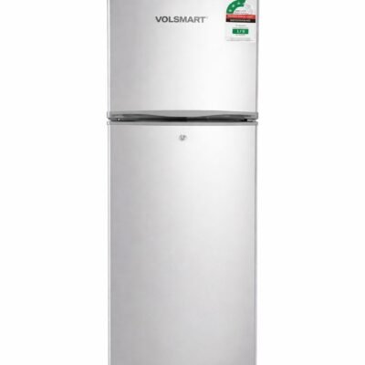 Volsmart Fridge 138L Double Doors Refrigerator VL-BCD138 SILVER